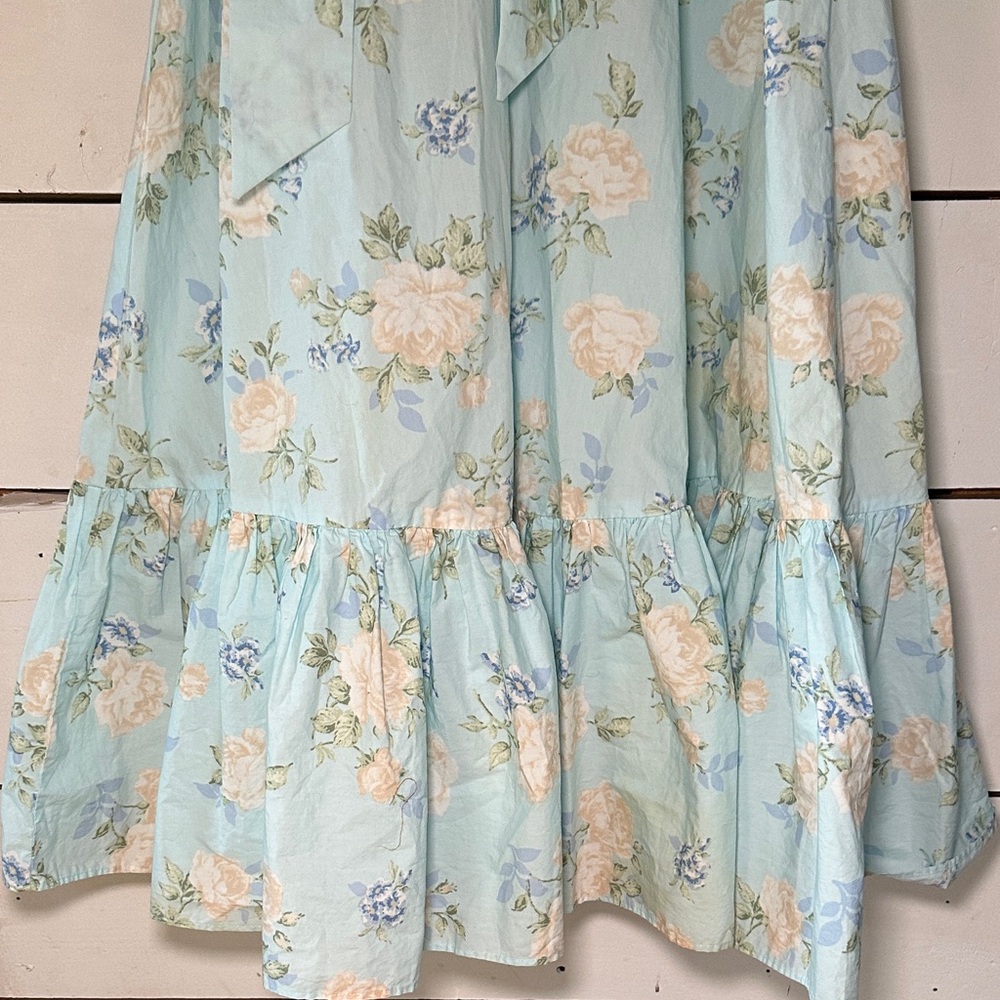 LoveShackFancy Estelle Puff Sleeve Floral Maxi Dress - Picture 5 of 13